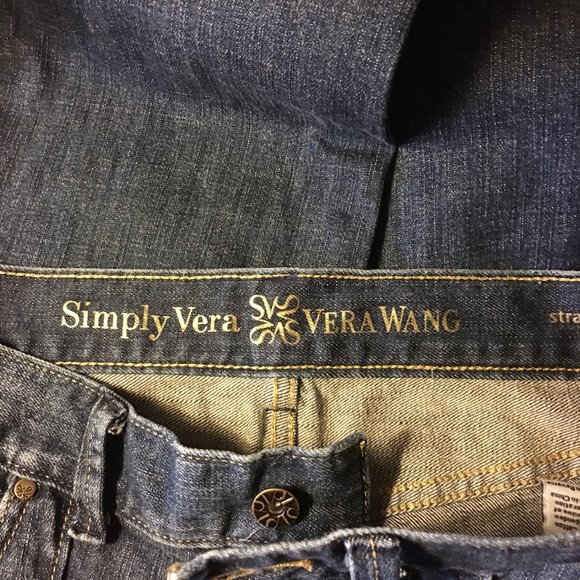 SIMPLY VERA Straight Leg Cargo Petite Jeans | 6P - Picture 13 of 15